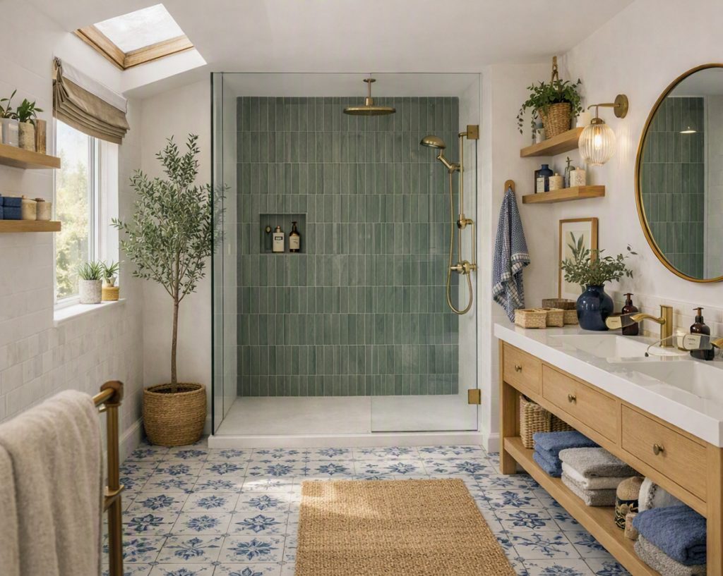 Salle de bain coquette